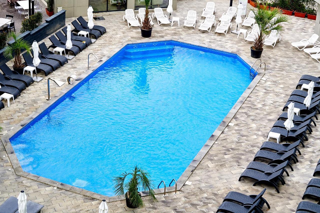 Blu Sea View Apartment - Spa Pools Beach Resort Mamaia Dış mekan fotoğraf